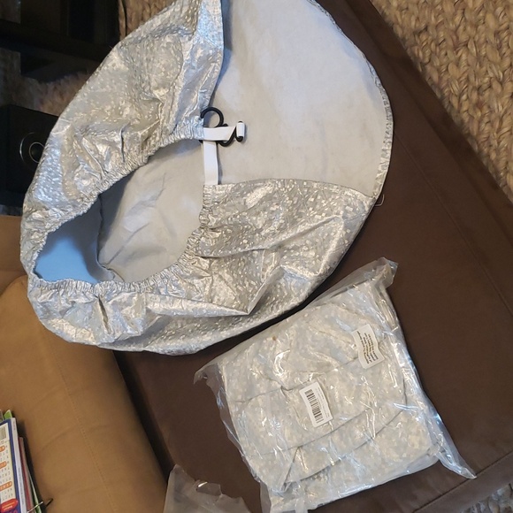 NEW Pair Moonet Reflective Tire Covers Size 19-22" for Golfcart Trailer etc - Picture 5 of 5